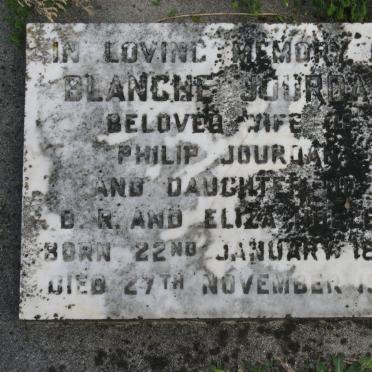 JOURDAN Blanche nee HURLEY 1882-1975