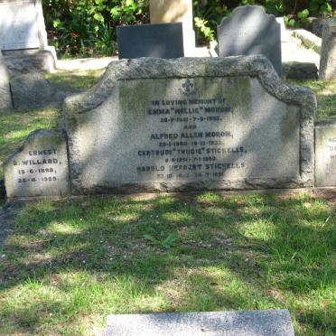 MOROM Alfred Allen 1880-1932 &amp; Emma 1881-1932 :: STICKELLS Harold Herbert 1884-1951 &amp; Gertrude 1891-1950