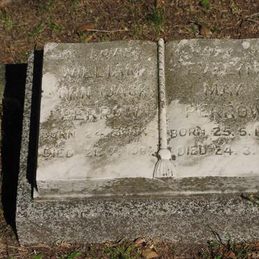 PERROW William John 1893-1967 &amp; Evelyn May 1894-1975