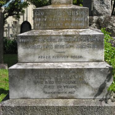 PARKINSON George William 1858-1916 :: PARKINSON Ellen -1931