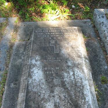 RAIL John W. 1855-1936 :: RAIL Richard Angwin -1917