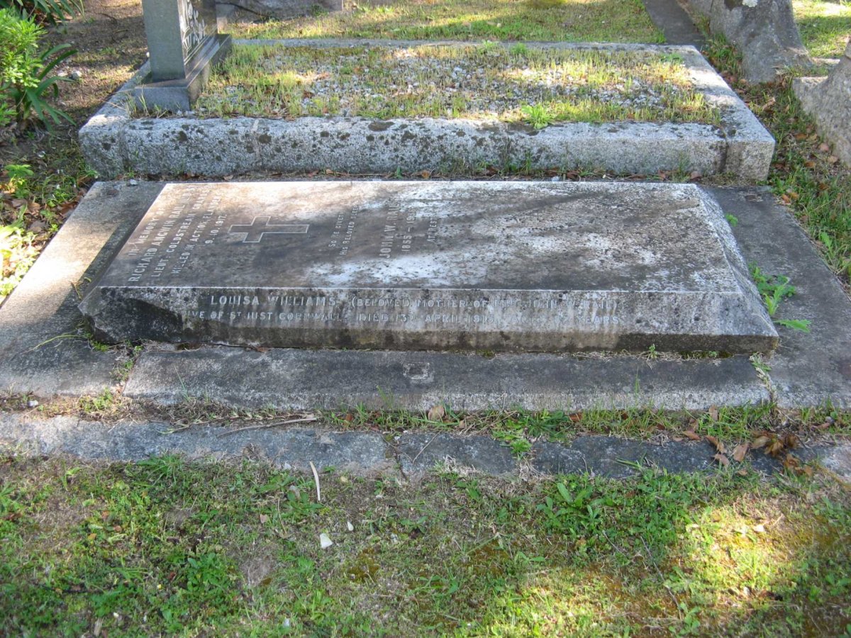 RAIL John W. 1855-1936 :: RAIL Richard Angwin -1917 :: WILLIAMS Louisa -1915