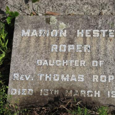 ROPER Mary nee RIDGILL 1856-1939 :: ROPER Marion Hester :: DAVIE Vera Catherine nee ROPER