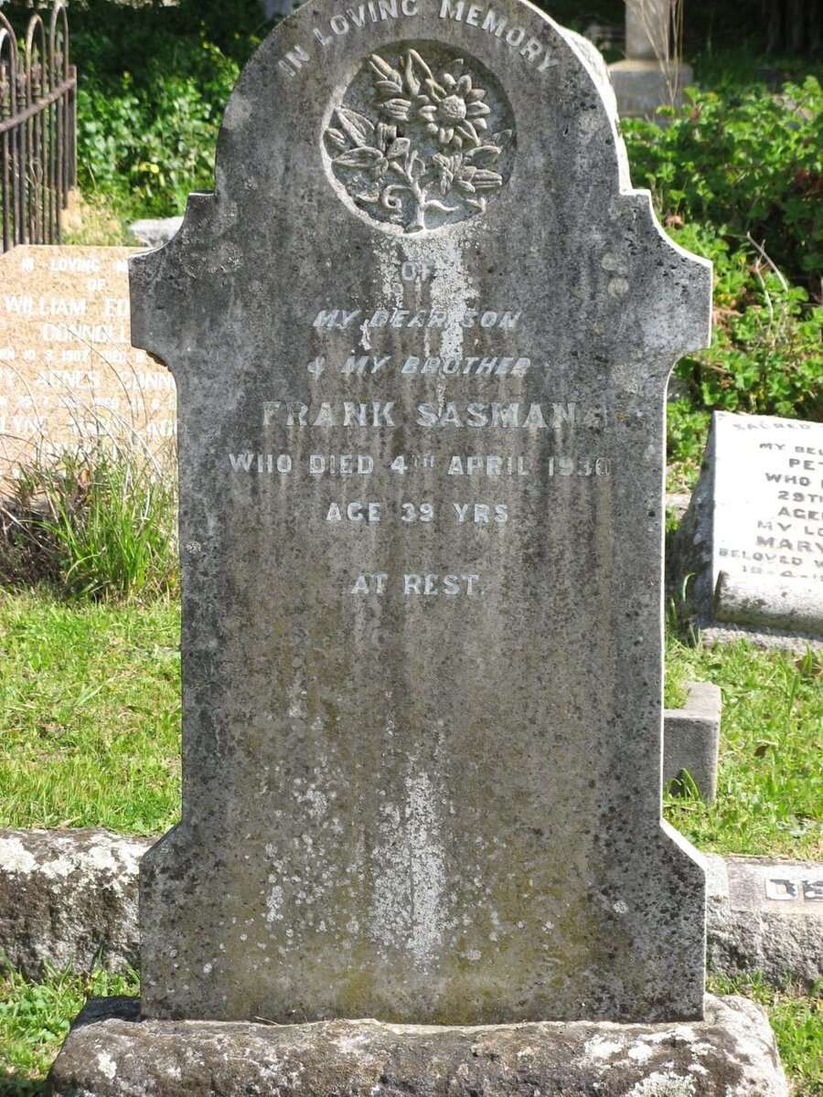 SASMAN Frank -1930