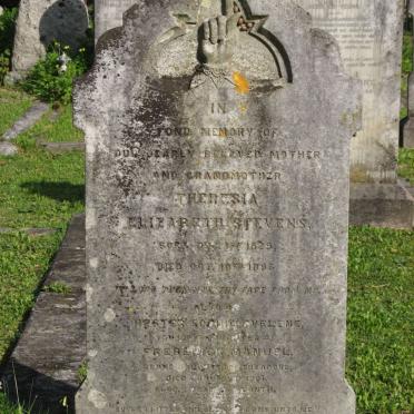 STEVENS Theresia Elizabeth 1829-1895 :: MANUEL Hester Sophia Evelene -1901