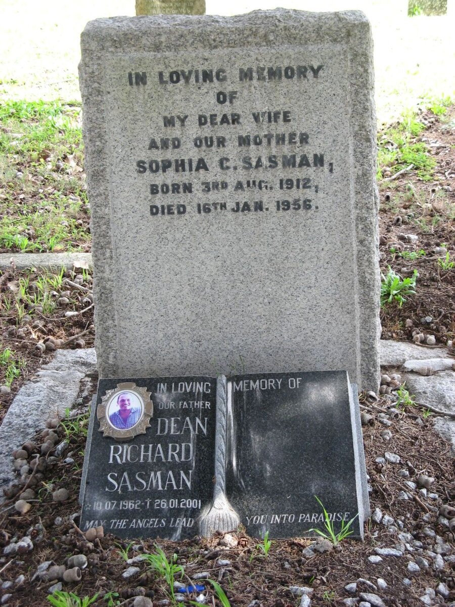 SASMAN Sophia C. 1912-1956 :: SASMAN Dean Richard 1962-2001