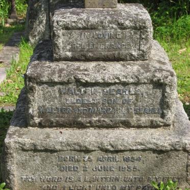 SEARLE Walter 1854-1935