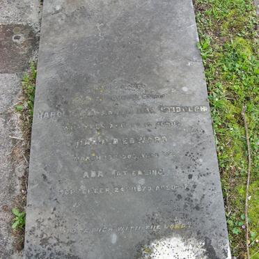 STIDOLPH Harold Edward -1903 &amp; Ada -1879