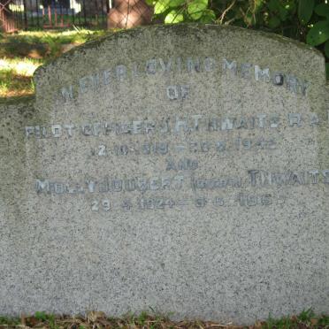 THWAITS J.H. 1919-1942 :: JOUBERT Molly nee THWAITS 1924-1965