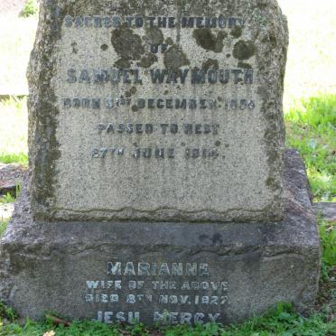 WAYMOUTH Samuel 1856-1914