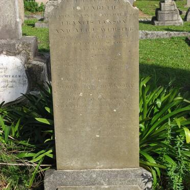 WEBSTER Elizabeth -1867 :: WEBSTER Francis Hanson 1820-1867 :: WEBSTER Richard Henry