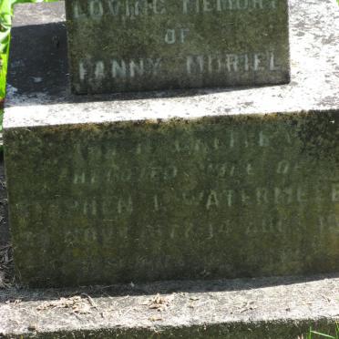 WATERMEYE? Fanny Muriel