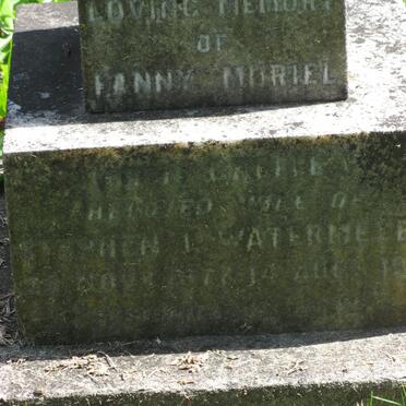 WATERMEYE? Fanny Muriel