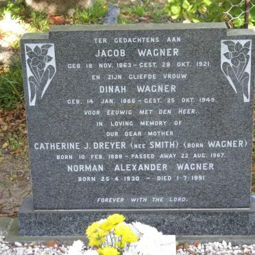 WAGNER Jacob 1863-1921 &amp; Dinah 1866-1949