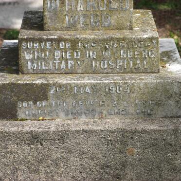 WEBB W. Harold -1904