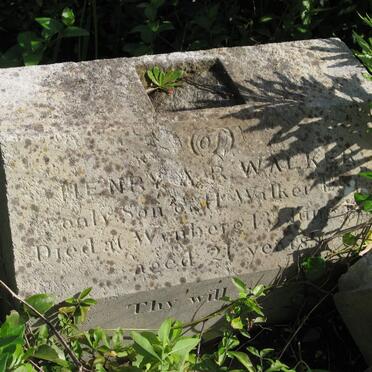 WALKER Henry A.R. 