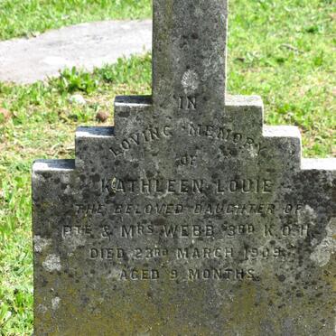 WEBB Kathleen Louie -1909