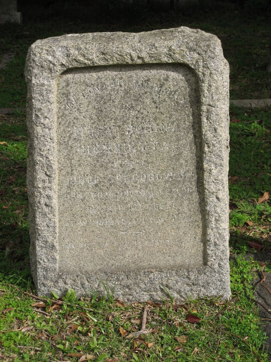 GREGOROWSKI Mary Robina Henrietta