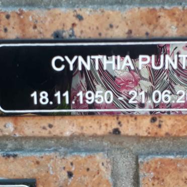 PUNT Cynthia 1950-2013