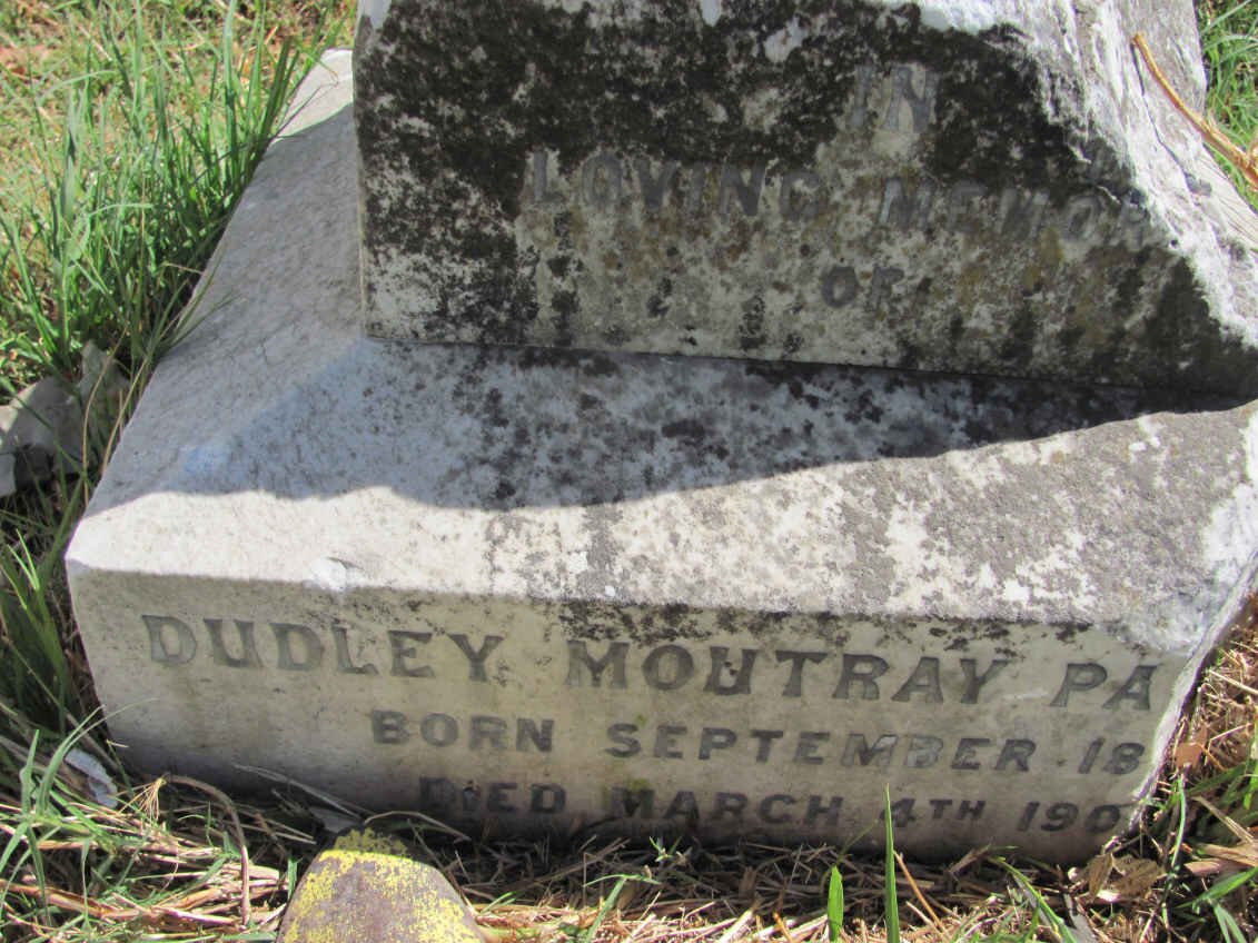 PA? Dudley Moutray 18??-190?