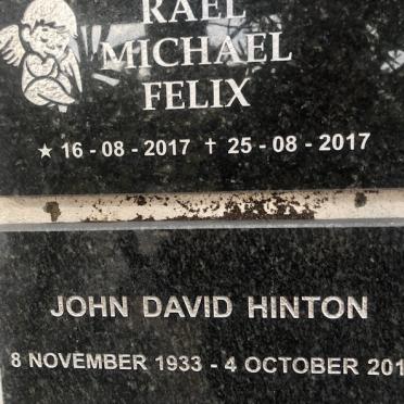 RAEL Michael Felix 2017-2017 :: HINTON John David 1933-201?