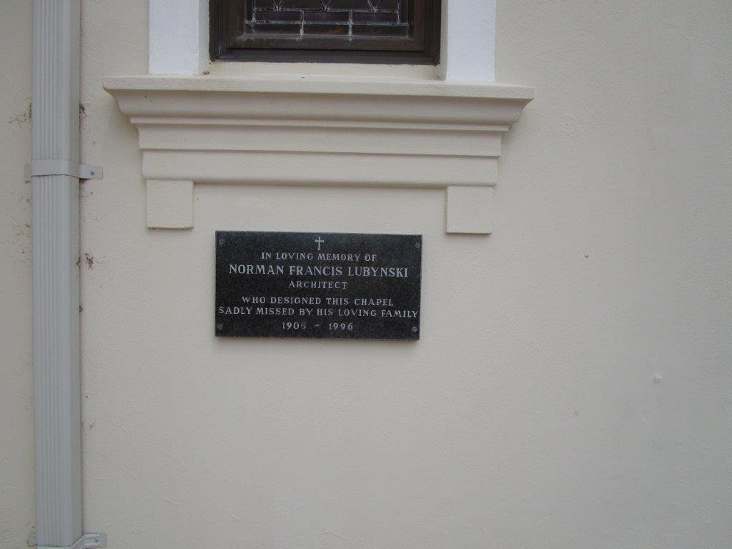 LUBYNSKI Norman Francis 1905-1996