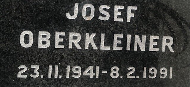 OBERKLEINER Josef 1941-1991