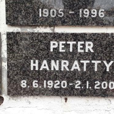 HANRATTY Peter 1920-2004