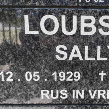 LOUBSER Sally 1929-2022