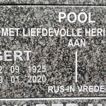 POOL Gert 1925-2020 &amp; Annie 1933-2012