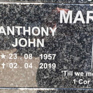 MARTINI Anthony John 1957-2019