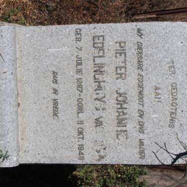 DYK Pieter Johannes Redelinghuys,  van 1867-1948