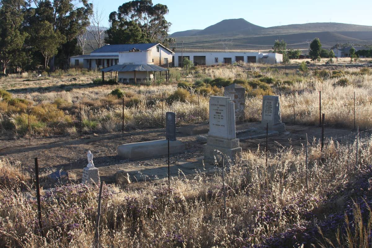 2. Oorsig oor grafte op die plaas Nuwerus, distrik Ceres