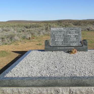 AUGUSTYN Jan Abraham 1932-2004 &amp; Johanna Engela Maria LE ROUX 1935-