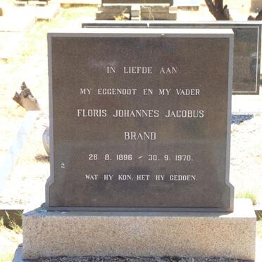 BRAND Floris Johannes Jacobus 1896-1970