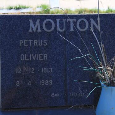 MOUTON Petrus Olivier 1913-1989