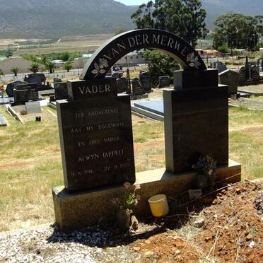 MERWE Alwyn, van der 1916-1975