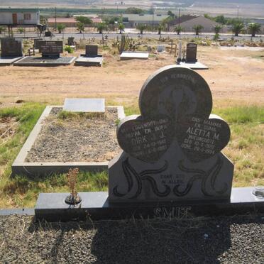 SMIT Dirk J.J. 1918-1967 &amp; Aletta M. NIEUWOUDT 1920-1994