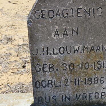 Western Cape, CLANWILLIAM district, Leipoldtville, Brandwacht 226, farm cemetery