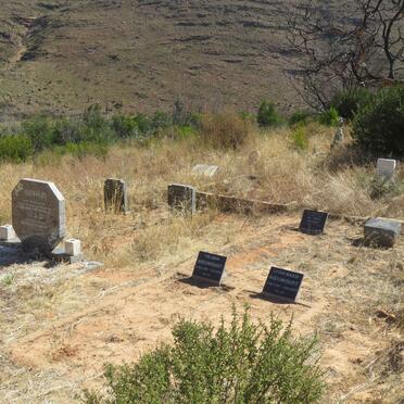 Western Cape, CLANWILLIAM district, Cederberg, Grootkloof 273_2, Grootkloof, farm cemetery