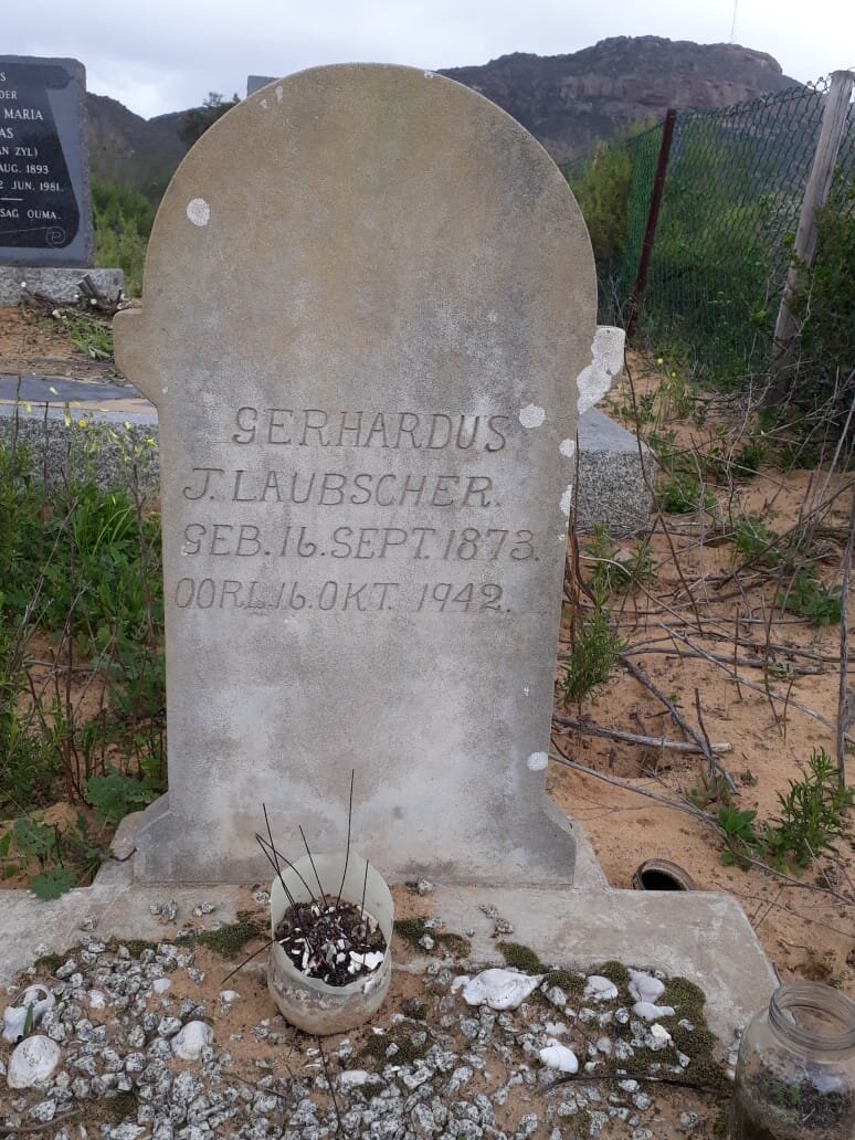 LAUBSCHER Gerhardus J. 1873-1942