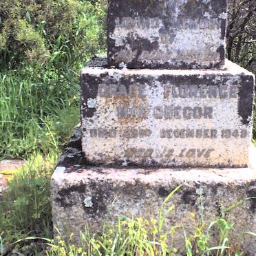 MAC GREGOR Grace Florence -1949