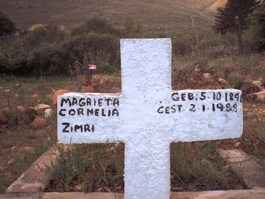 ZIMRI Magrieta Cornelia 1898 - 1988