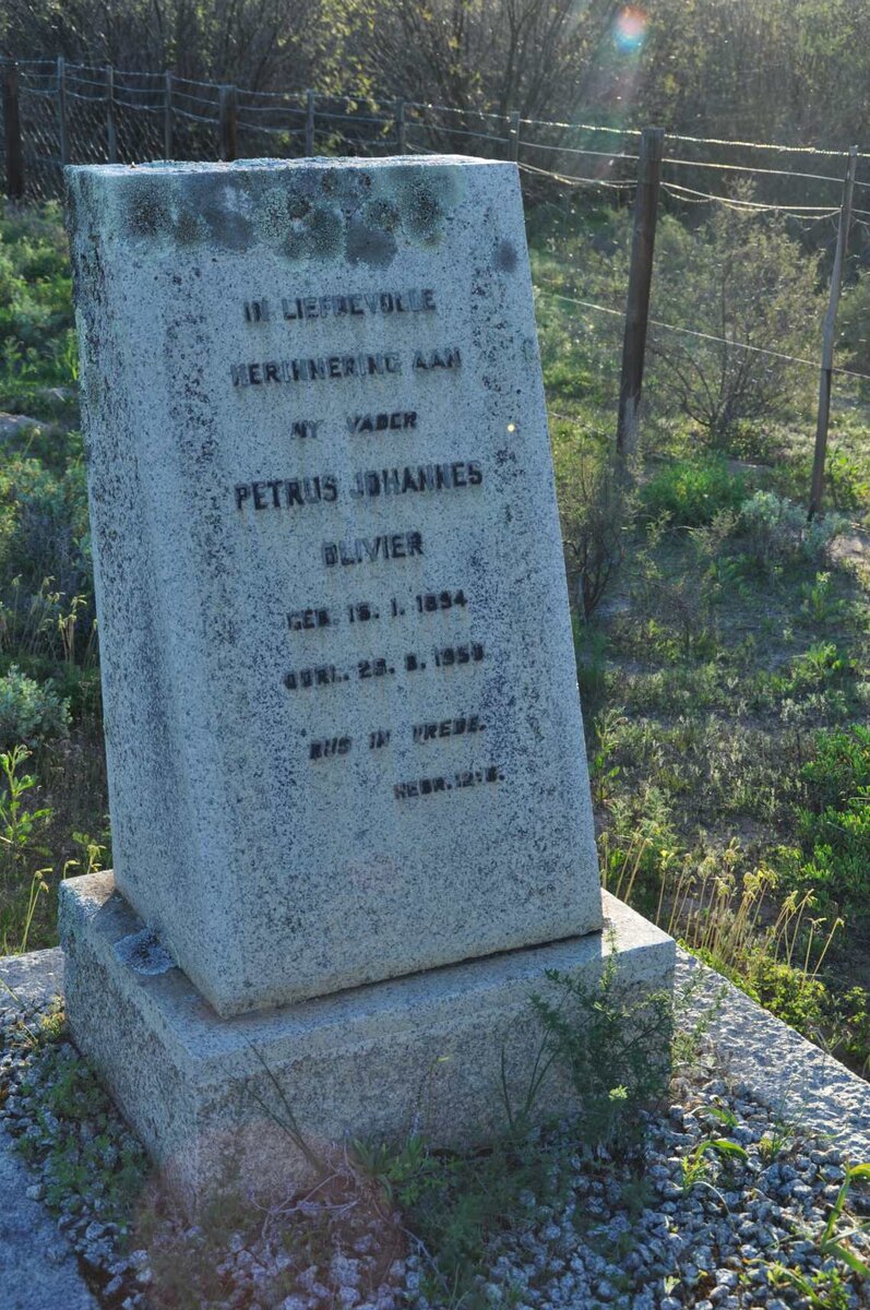 OLIVIER Petrus Johannes 18?4-195?