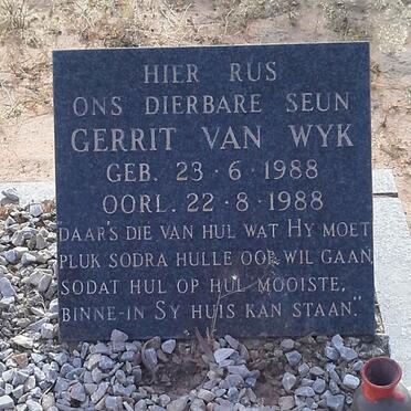 WYK Gerrit, van 1988-1988
