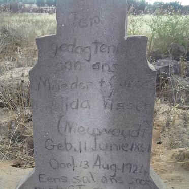 VISSER Cor? Alida nee NIEUWOUDT 1861-1924