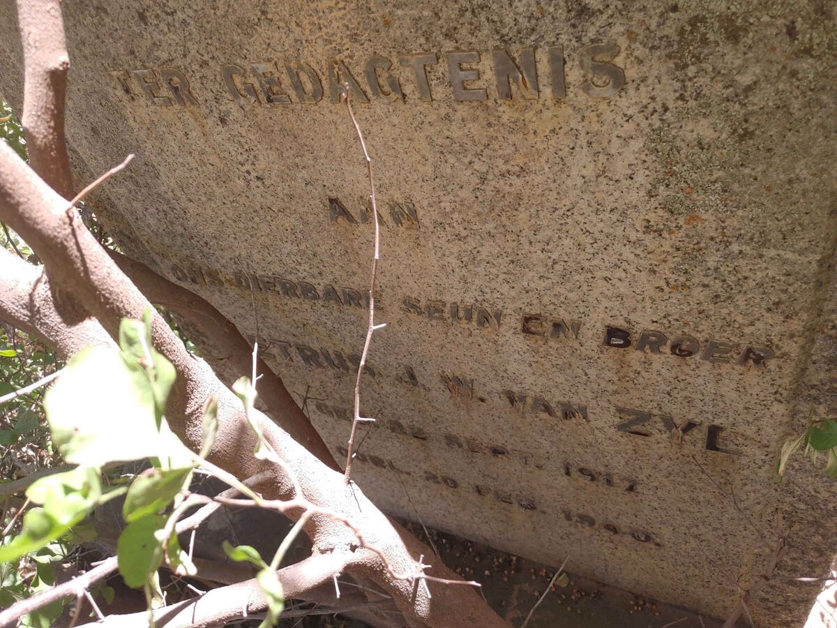 ZYL Petrus J.W., van 1917-19?0