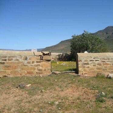 Western Cape, CLANWILLIAM district, Onrust 51, farm cemetery