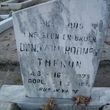 THERON Donovan Rodney 1973-1984