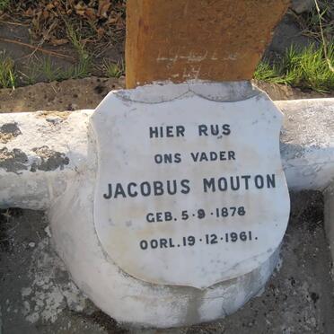 MOUTON Jacobus 1878-1961
